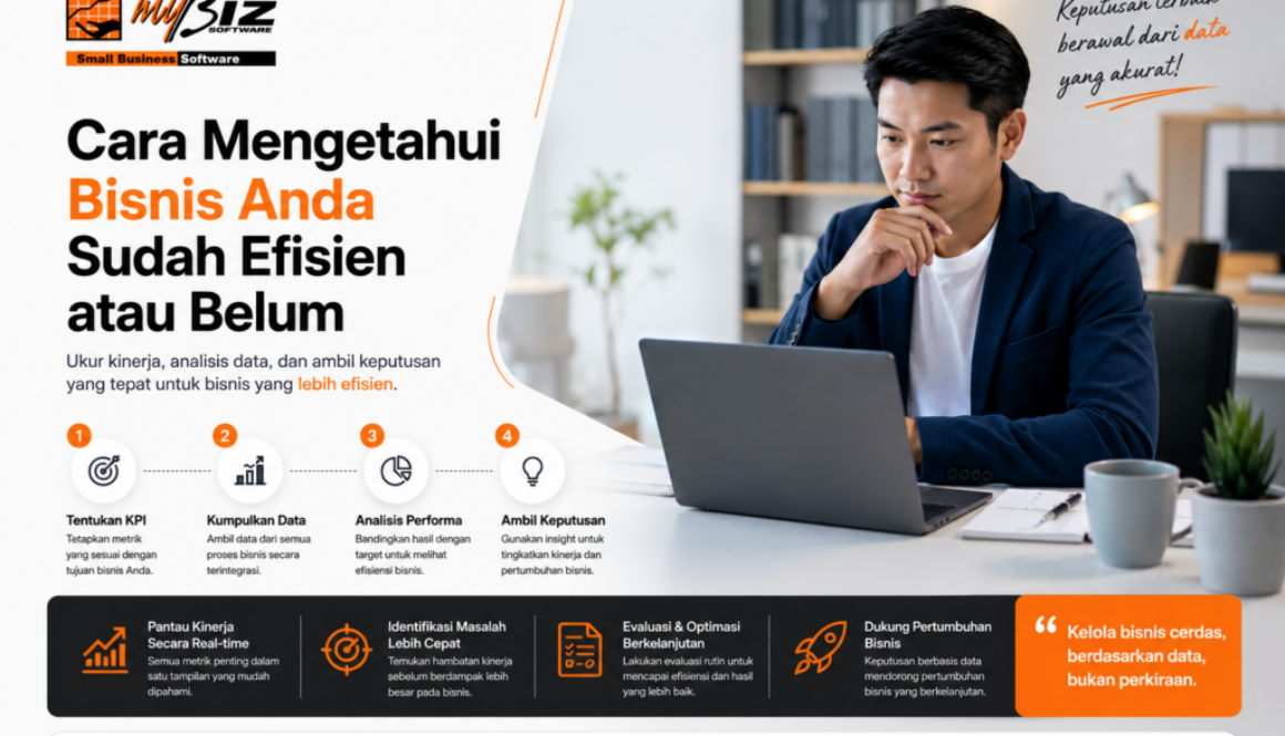 cara mengetahui bisnis efisien atau belum