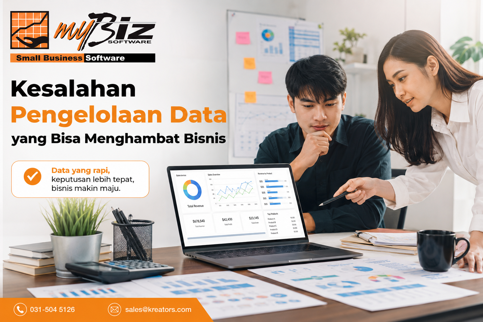 kesalaha pengolahan data yang bisa menghambat bisnis