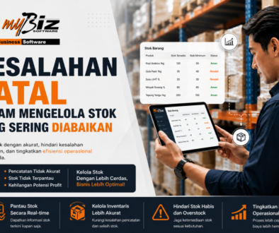 kesalahan fatal dalam ngelola stok