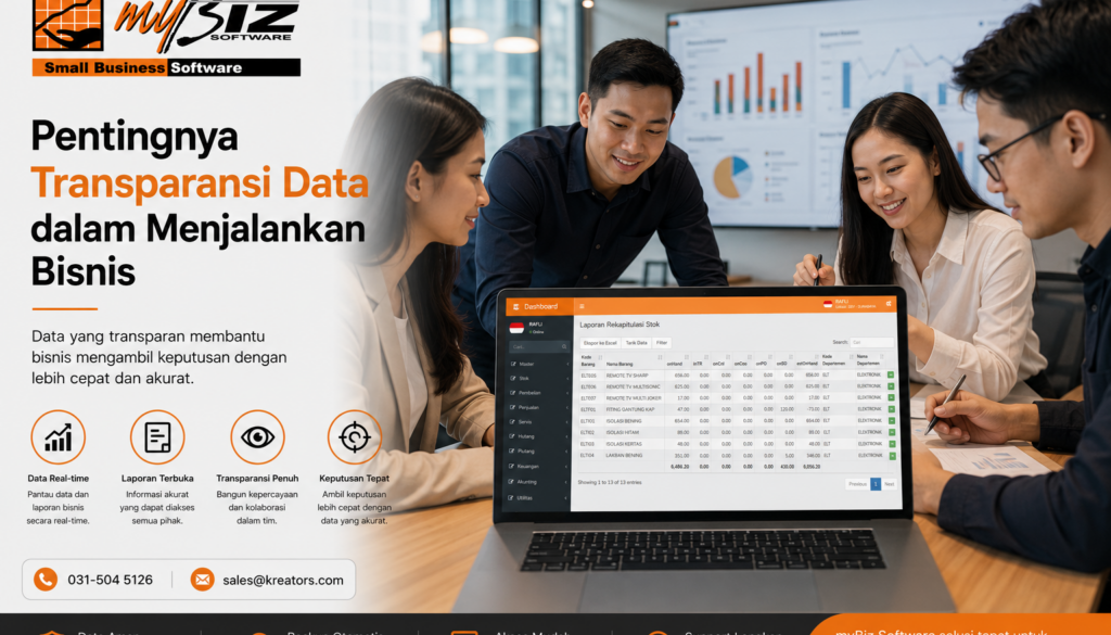 pentingnya transparansi data