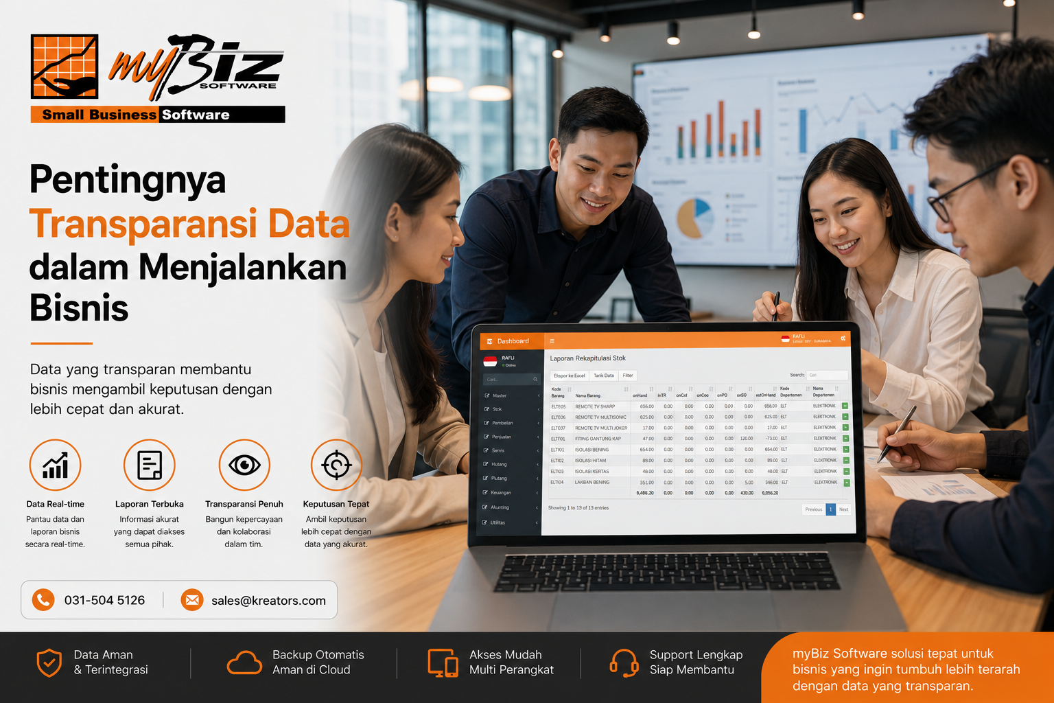 pentingnya transparansi data