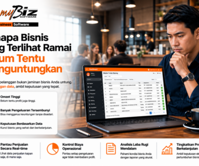 bisnis terlihat ramai belum tentu menguntungkan